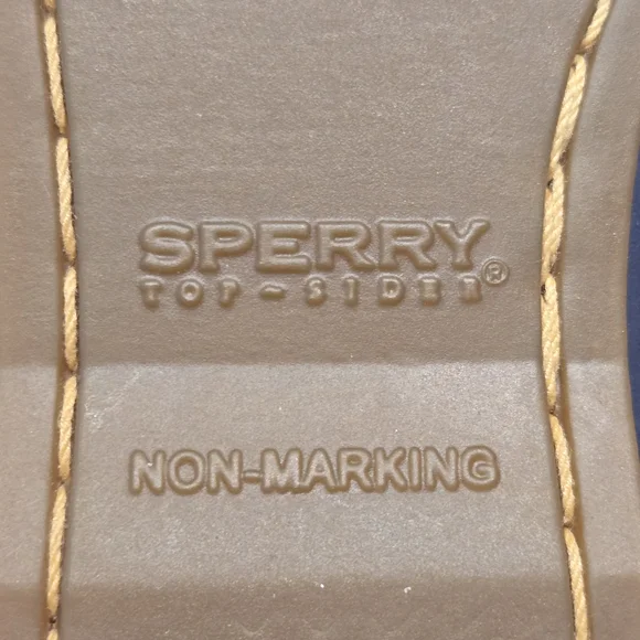 Sperry Blue and Tan Boat Wmn 5.5 - Picture 7 of 9